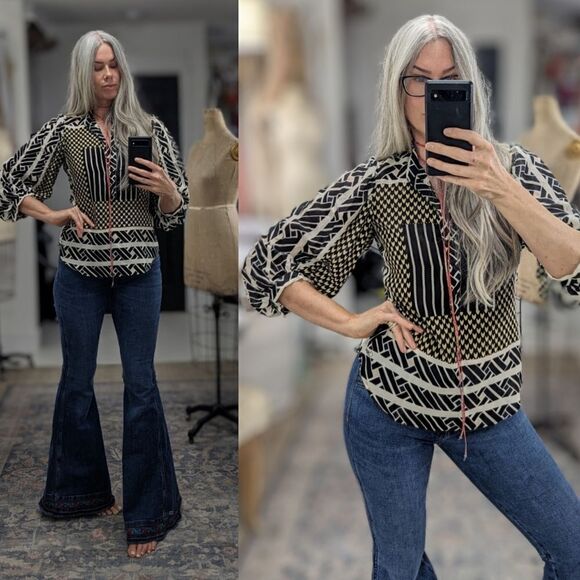 Diane Von Furstenberg Blouse - Picture 1 of 9